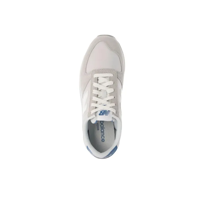 New Balance NB 420 Anti Slip Wear Resistant Low Top Running Shoes Unisex Gray-3