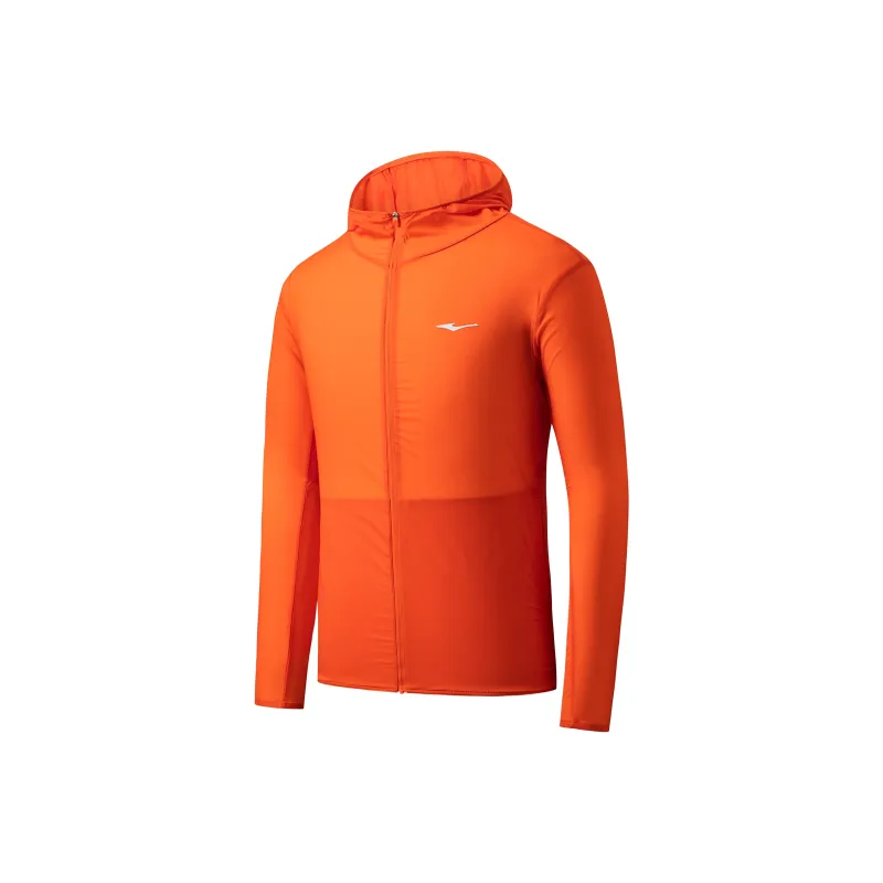 Erke Trench Coats Men Bright Orange Red-0
