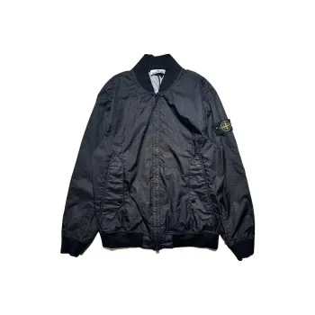 STONE ISLAND Zip Up Bomber Jacket