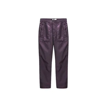 STONE ISLAND Knitted Sweatpants Men Purple
