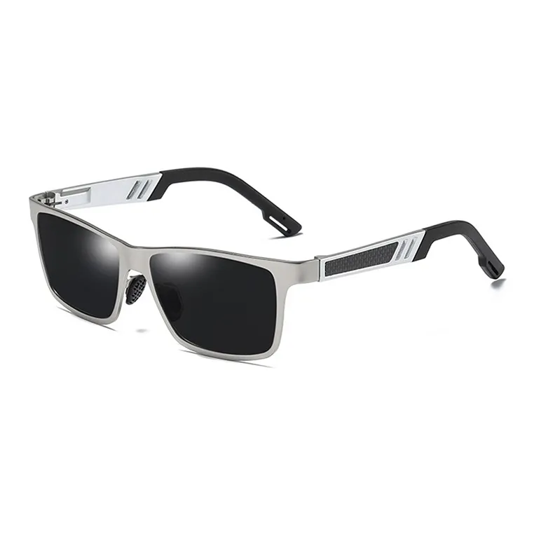 YUZHAOLIN Aluminum Magnesium Alloy Square Sunglasses Unisex-2