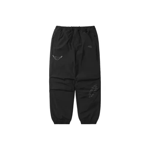 Thisisneverthat X Grateful Dead Cargo Pants Unisex Black