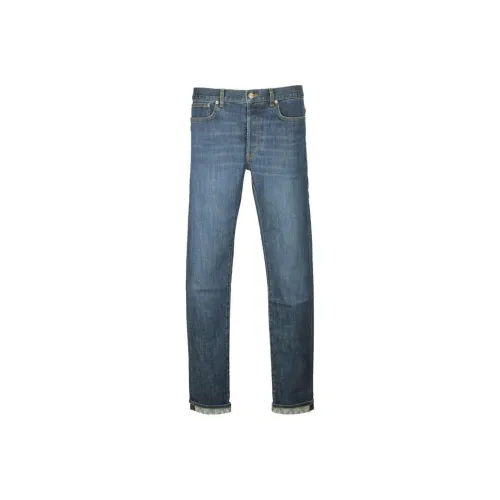 DIOR Dior Quarterly New Products FW22 Jeans Men's Blue