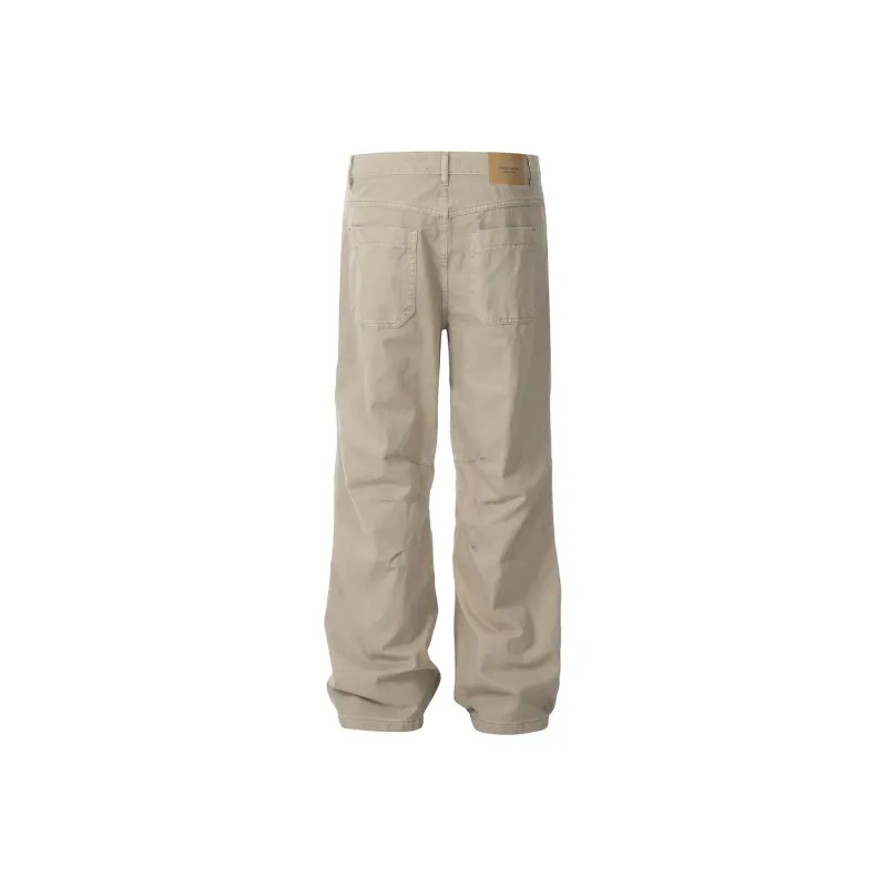 M MAICCO Jeans Unisex Light Khaki-0