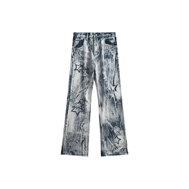 Qnxeey Jeans Unisex-7