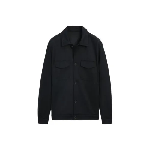 Massimo Dutti Jackets & Coats Men's Black