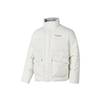 Skechers Sports Alliance Series FW24 Puffer Jacket Unisex Marshmallow White