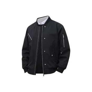 CHEVAL NOIR Jackets Coats Unisex White Purple