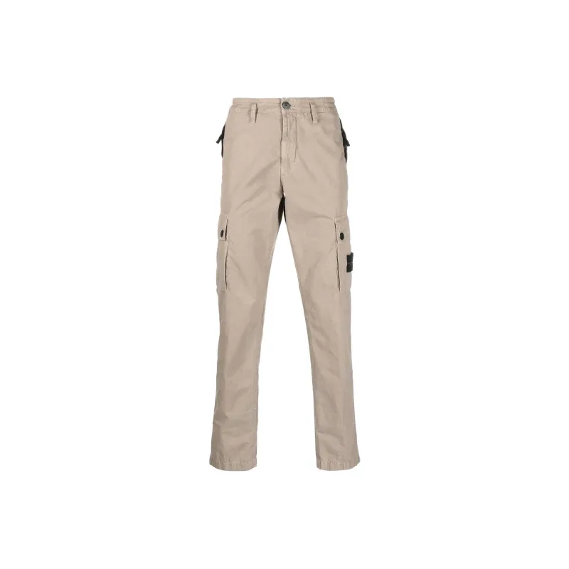 STONE ISLAND Compass patch Cargo Trousers-0