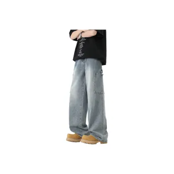 FASTFISH Jeans Unisex Vintage Blue