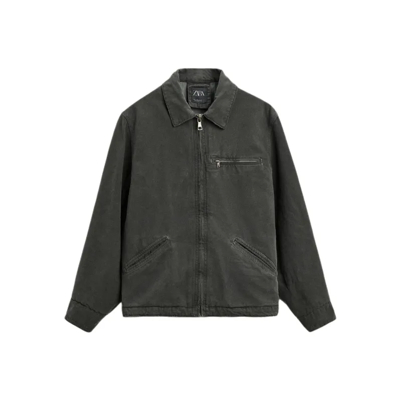 ZARA Jackets Coats Men's Dark Brown-0