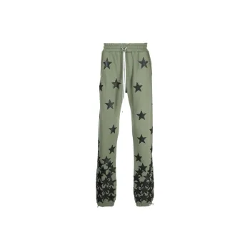 AMIRI Knitted Sweatpants Men Army Green