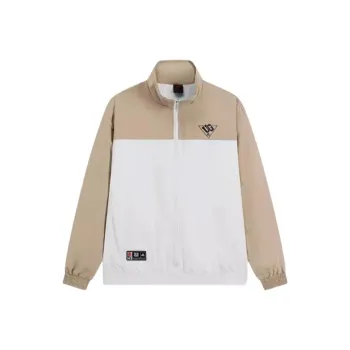 PEAK Basketball Collection Jackets & Coats Men's Raw White