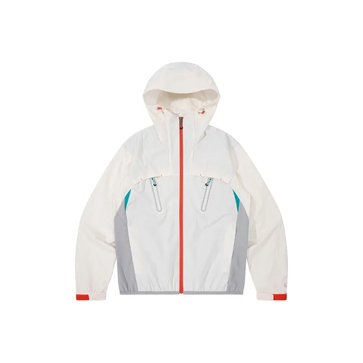 NBCT Jackets Coats Unisex Misty Dew White-0
