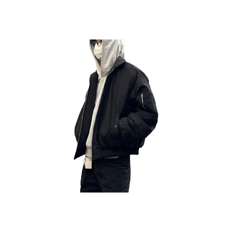 GY.VG Jackets Coats Unisex Navy Blue-1