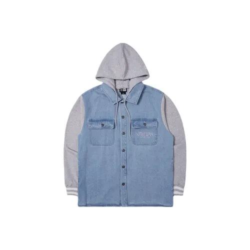 New Era College Renewal Series SS24 Jackets & Coats Unisex Denim Blue