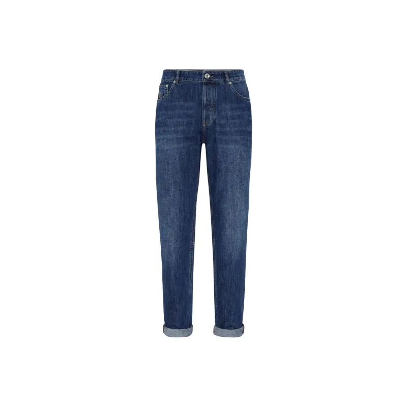 Brunello Cucinelli Straight Leg Jeans-0