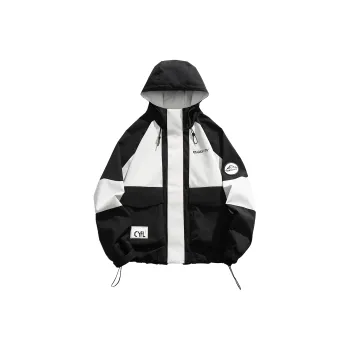 MKZA Jackets Coats Unisex Light Gray