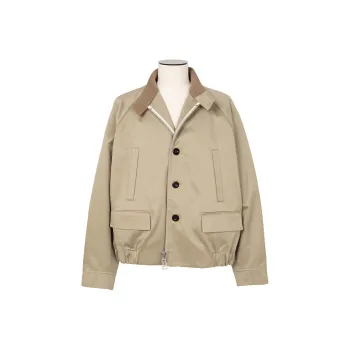 Sacai Elasticated Hem Chino Jacket
