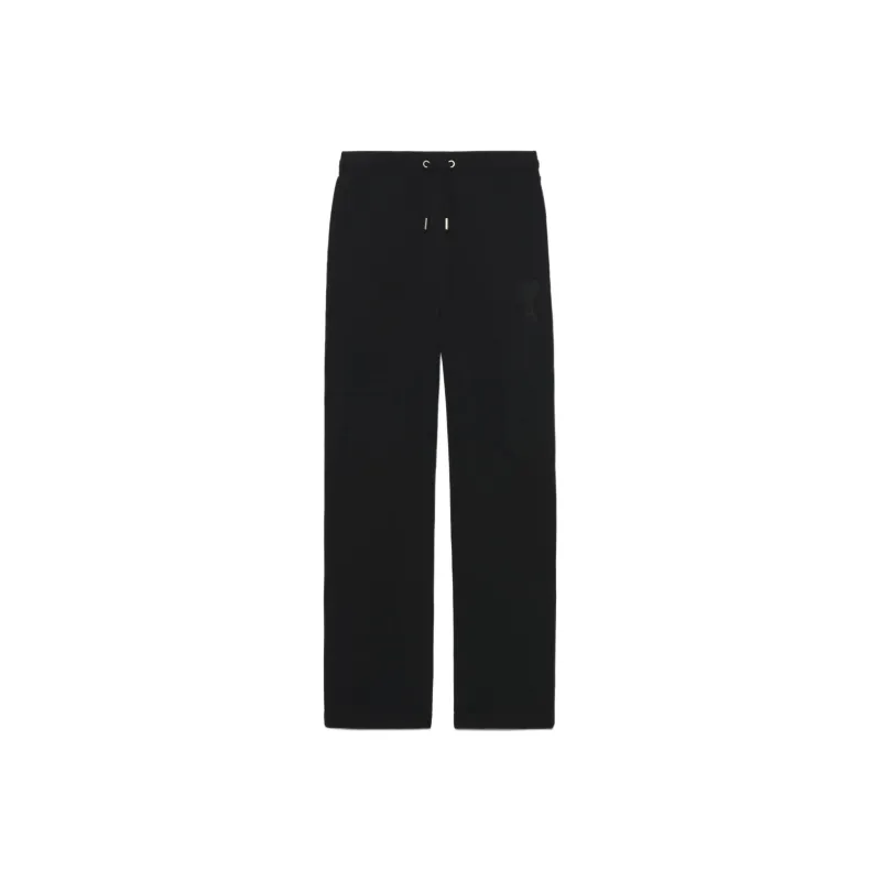 AMIPARIS Knitted Sweatpants Men Black-0