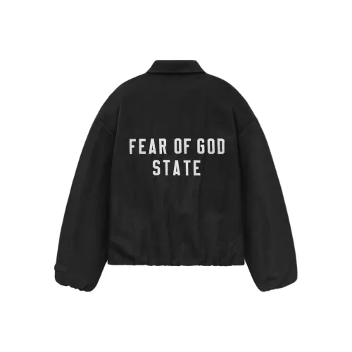 Fear Of God Essentials Textured Nylon Trucker Jacket 