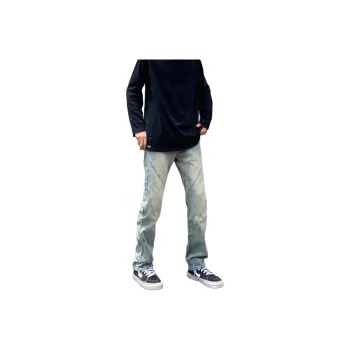 BENGEN Jeans Unisex Blue