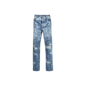 DIESEL 1955 Laser print Straight leg Jeans