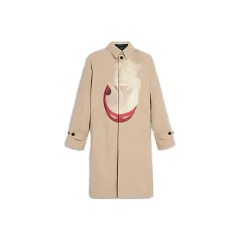 COACH Trench Coats Men Khaki