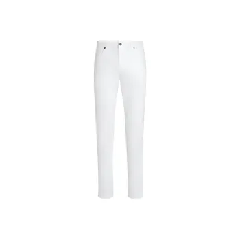 Ermenegildo Zegna Logo Patch Slim Cut Jeans