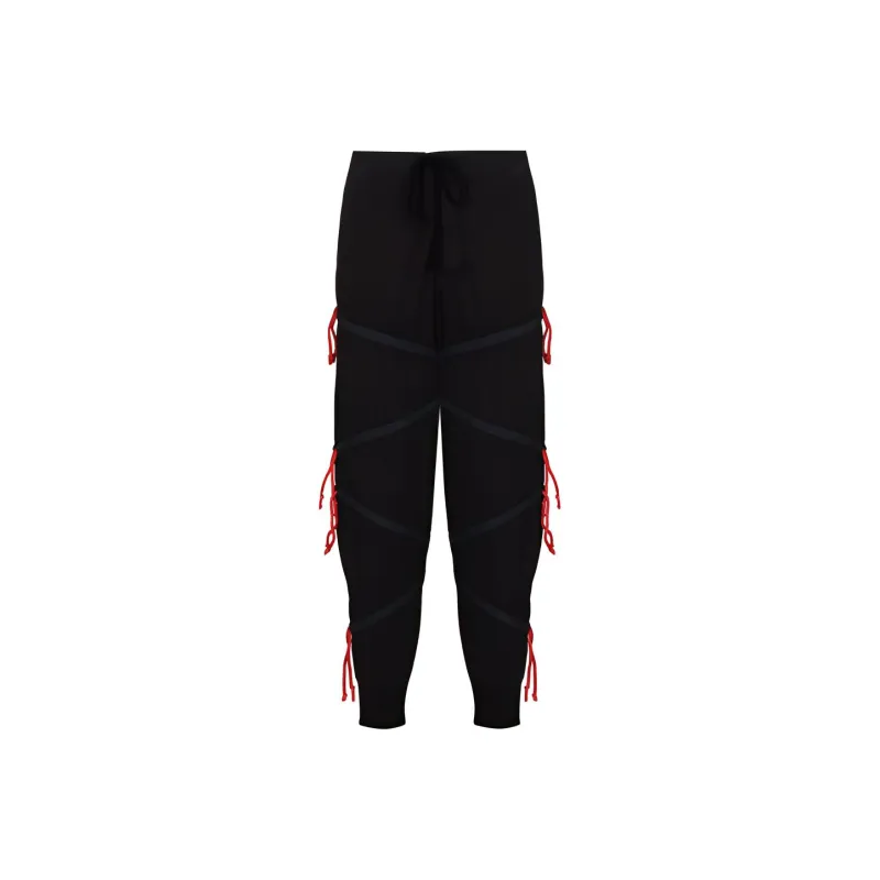 GREG LAUREN Knitted Sweatpants Men Black-0