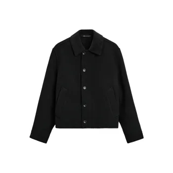 ZARA Jackets Men Black