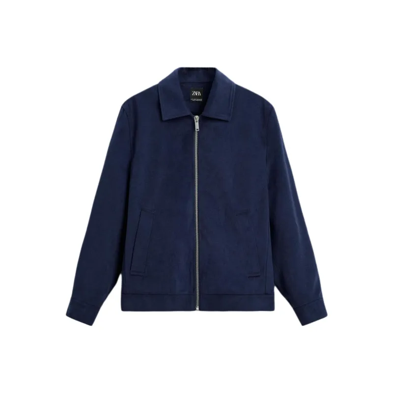 ZARA Jackets Coats Men's Dark Blue-0