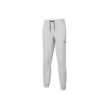 PUMA Knitted Sweatpants Men Light Gray