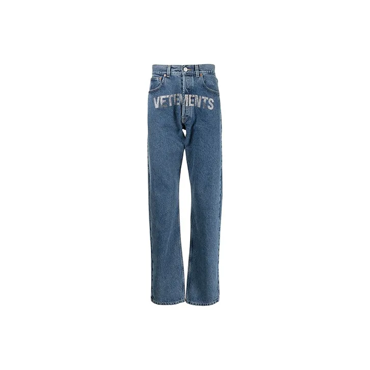 Vetements Jeans Men Blue-0
