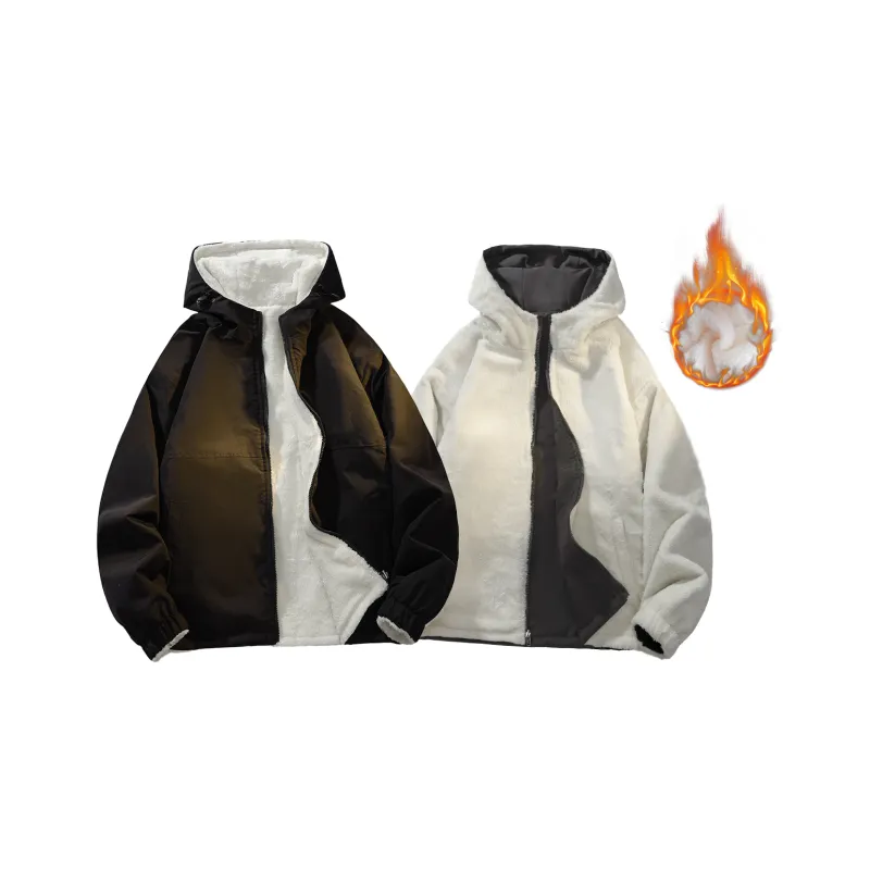 LIVINGTOWN Winter Puffer Jacket Coat Unisex-3