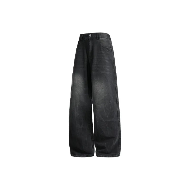 GROGNAK Jeans Unisex Black Gray-0