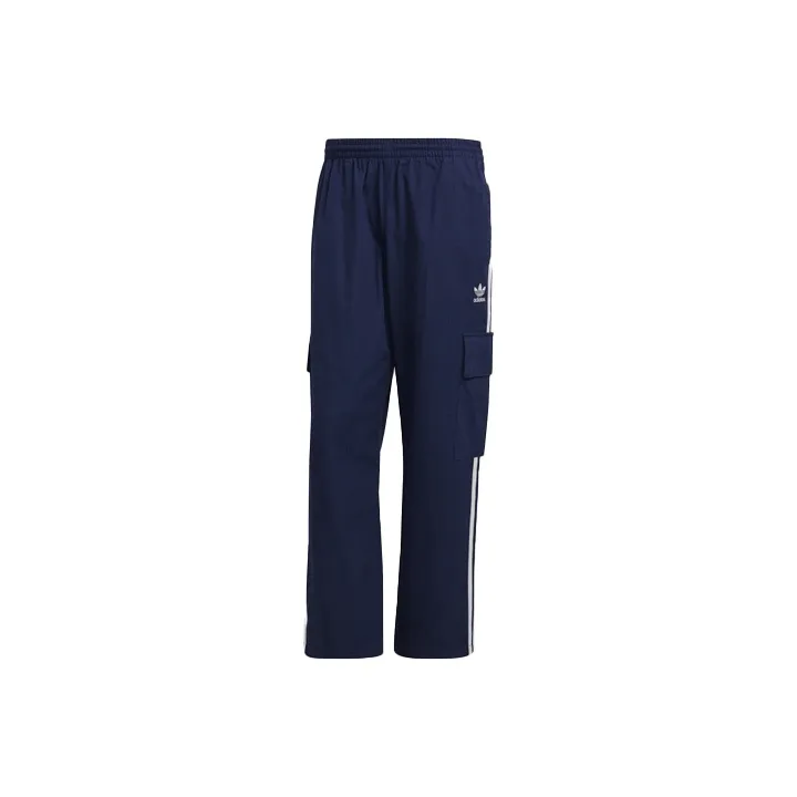 Adidas Originals Knitted Sweatpants Men's Blue-0