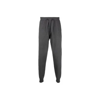 HUGO BOSS Knitted Sweatpants Men Gray