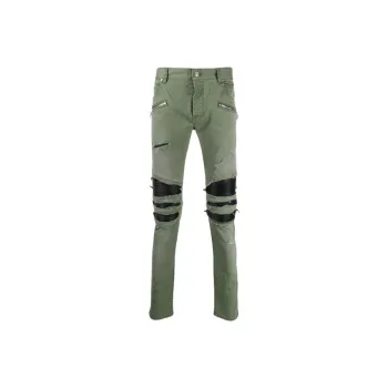 BALMAIN Casual Pants Men Green