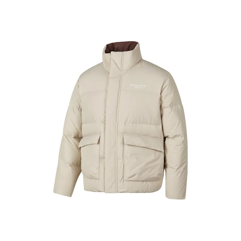 Skechers Sports Alliance Series FW24 Puffer Jacket Unisex Light Brown-0