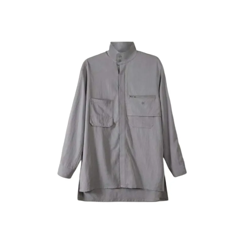 Y-3 Free Shipping With AdiClub Y-3 Washed Twill Overshirt-0