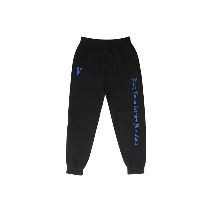 VLONE Gothic Alphabet Series Knitted Sweatpants Unisex-10