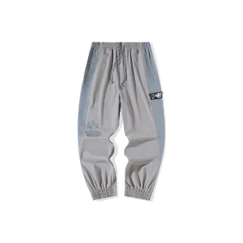 LAMLICKA Casual Pants Unisex Gray