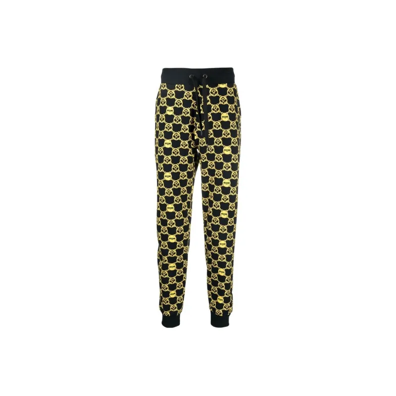 MOSCHINO Knitted Sweatpants Men Black-0