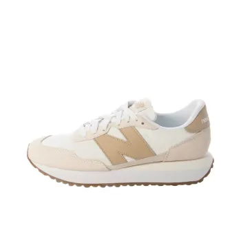 New Balance NB 237 Anti Slip Wear Resistant Low Top Casual Shoes Women's Beige