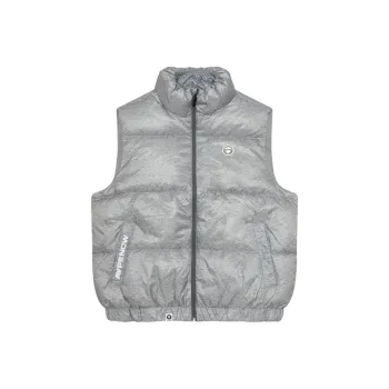 Aape Logo patch Down Vest