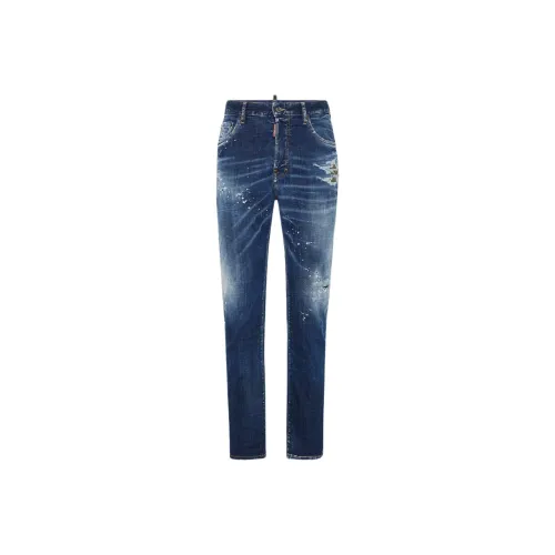 DSQUARED 2 Broken Knee Wash 642 Distressed Jeans