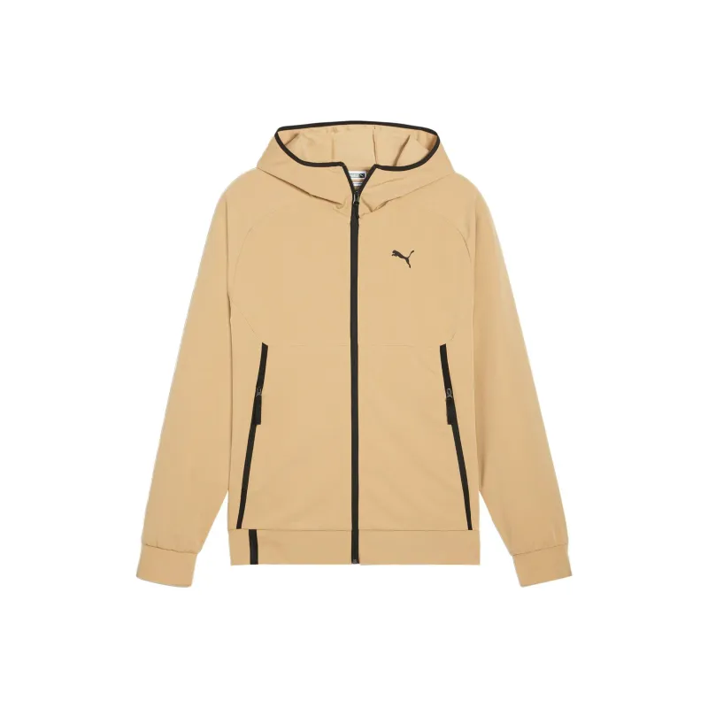 PUMA TECH TRACK JACKET WV Jackets Coats Men's Light Brown-0