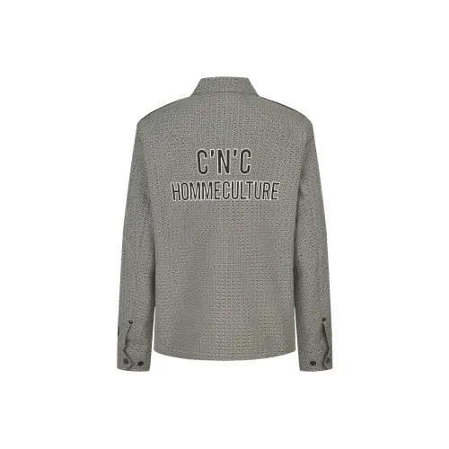C'N'C New Order & Classics Series Jackets & Coats Men's Gray Pattern