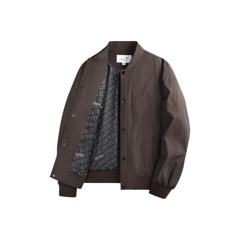 Dance With Wolves Jackets Coats Men's Coffee-0